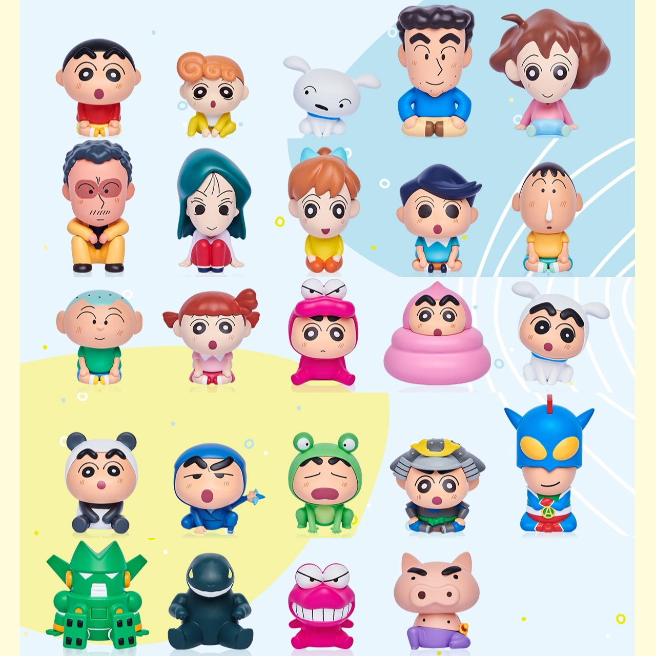 Capsule Toy Gashapon - 노하라 신노스케 패밀리 피규어 신짱 가샤폰