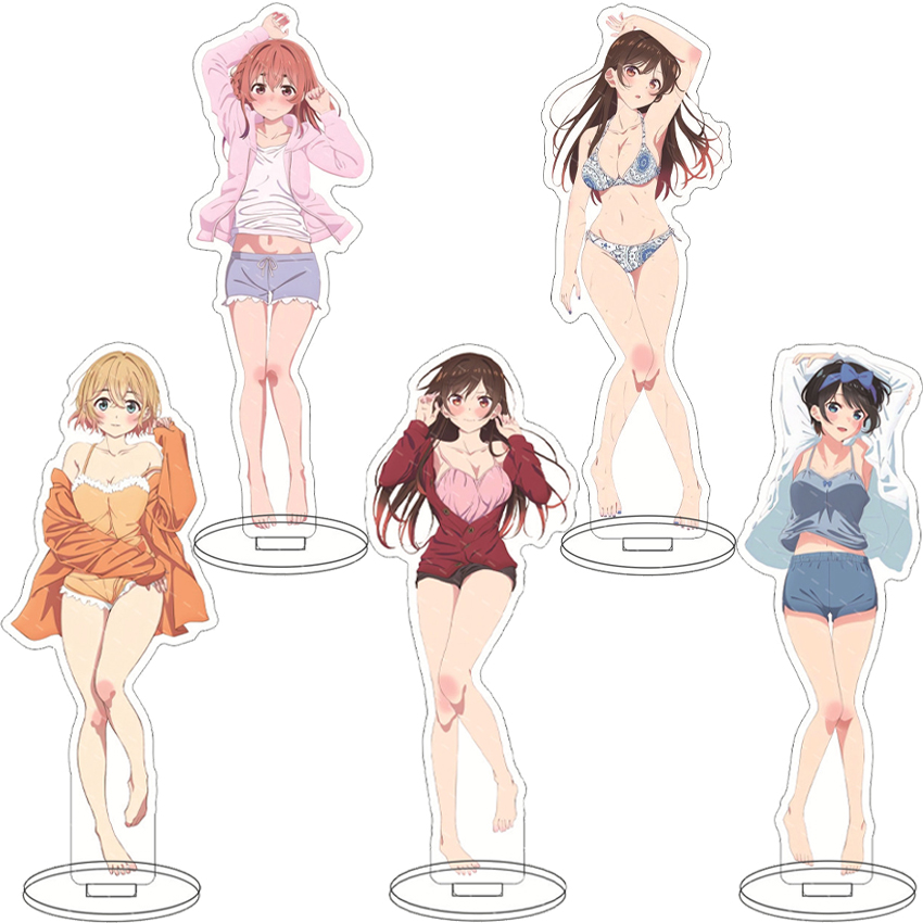 Figma Stand Set - 16CM 애니메이션 피규어 렌트 아 걸프렌드