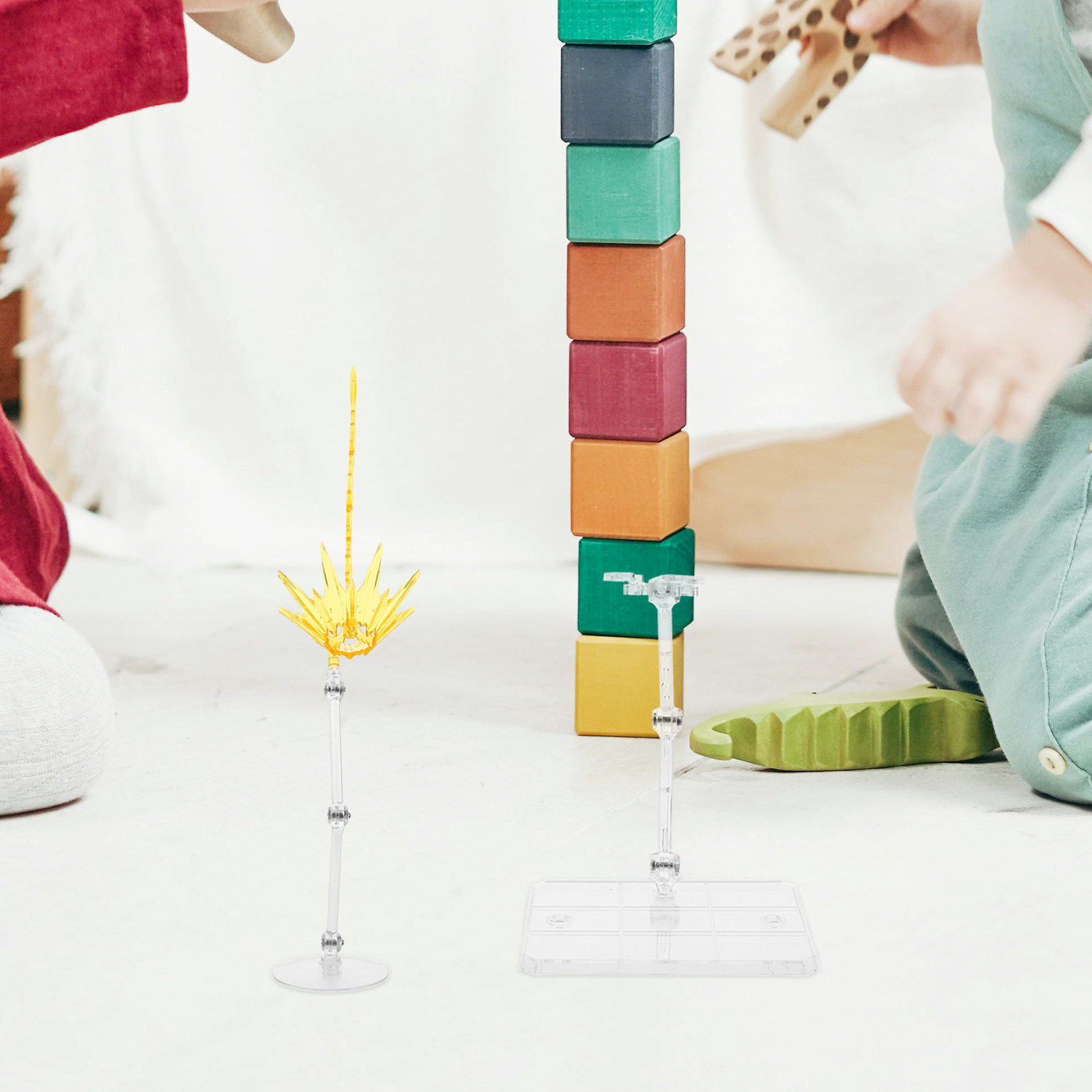 Action Figure Stand - 2개입 효과 디스플레이 스탠드 조절 가능한