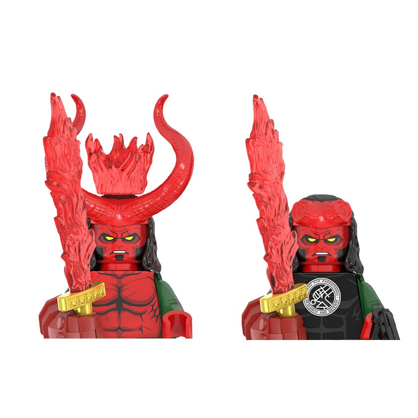 Building Block Mini - WM2422 WM2421 헬보이 빌딩 블록 미니