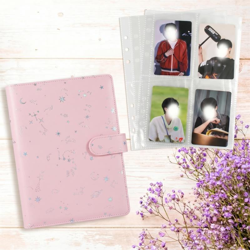 Trading Card Binder - A5 6링 루즈리프 포토카드 바인더 세트