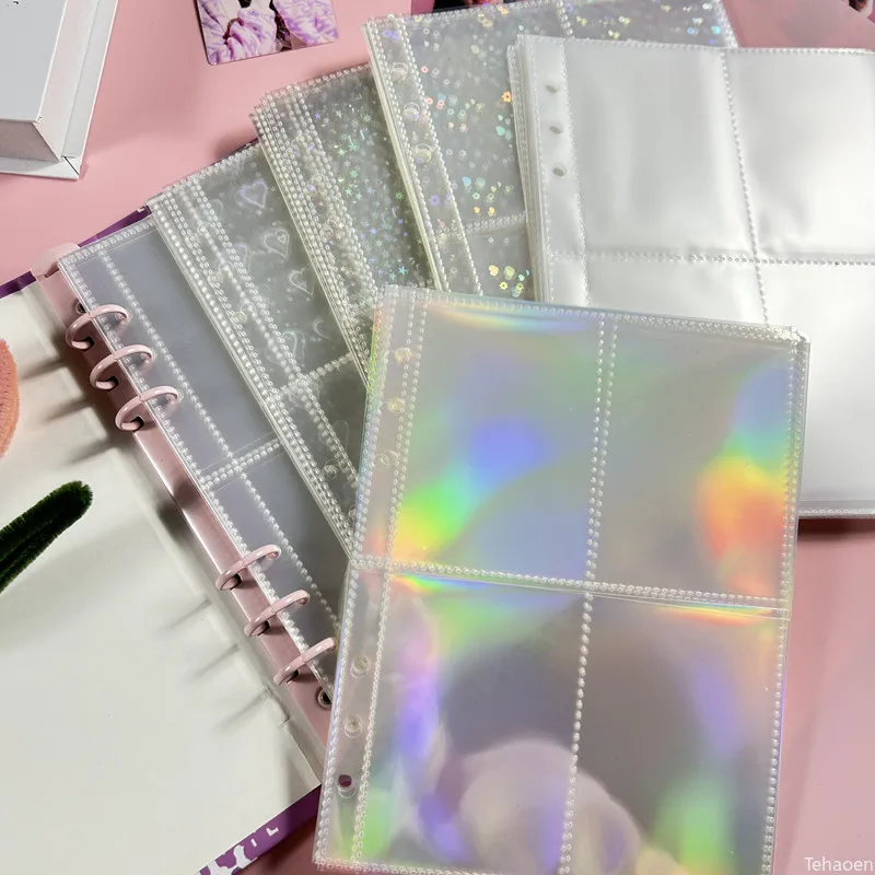 Trading Card Binder - 1-4 그리드 투명 포토카드 바인더 내부