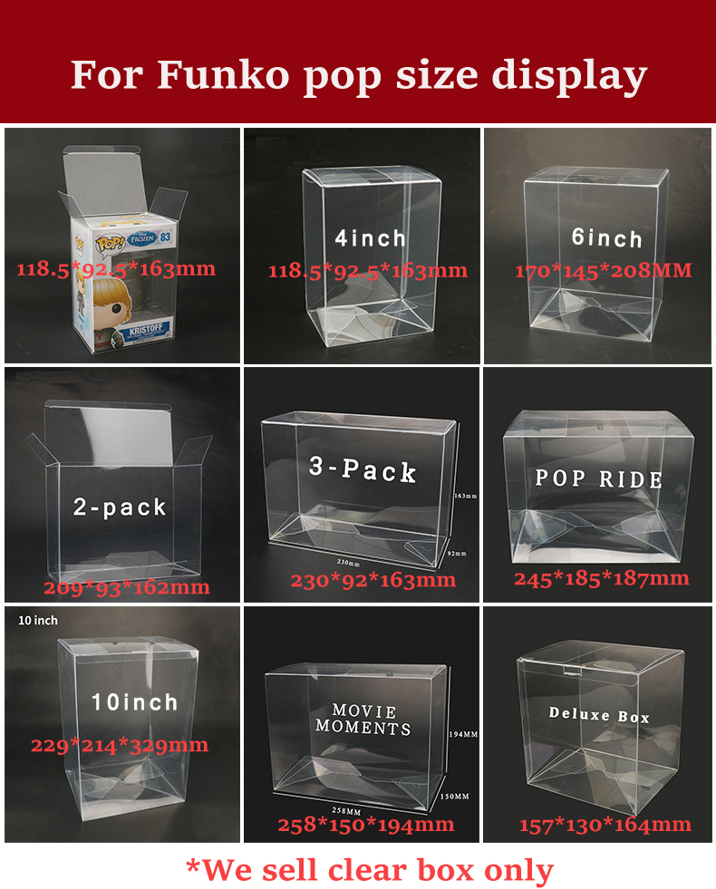 Funko pop 시리즈 컬렉션 보관 보호 상자용 손으 - Funko Pop Protector 리뷰 및 가격