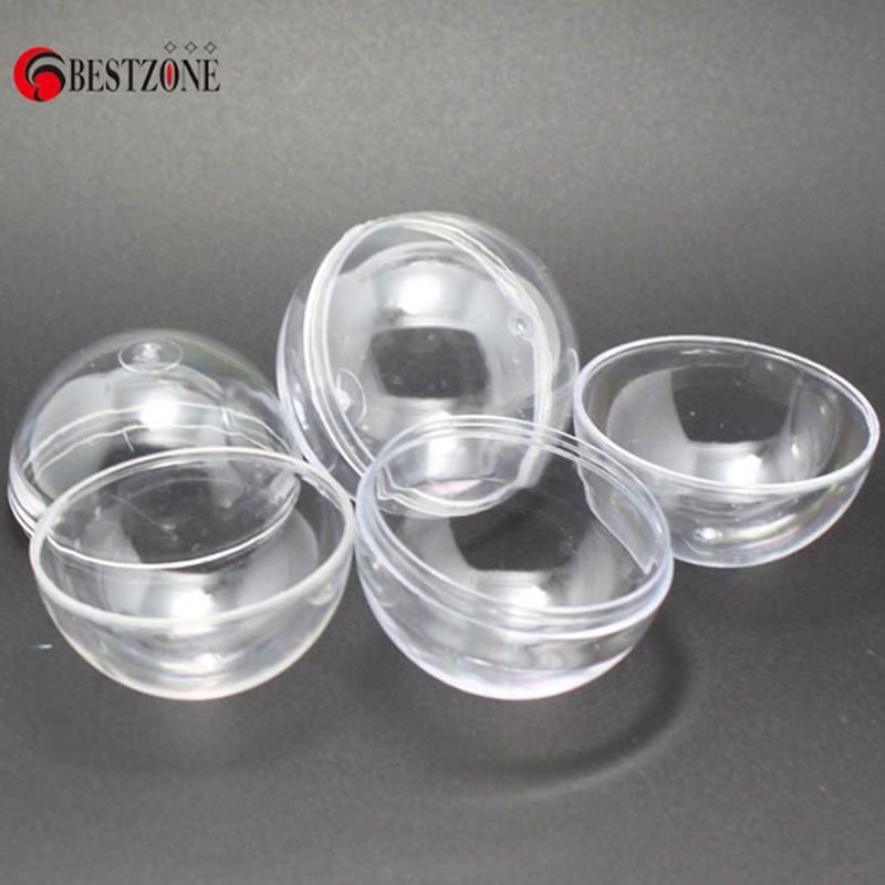 100개/묶음 직경 40MM 투명 플라스틱 PS 캡슐  - Capsule Toy Gashapon 리뷰 및 가격