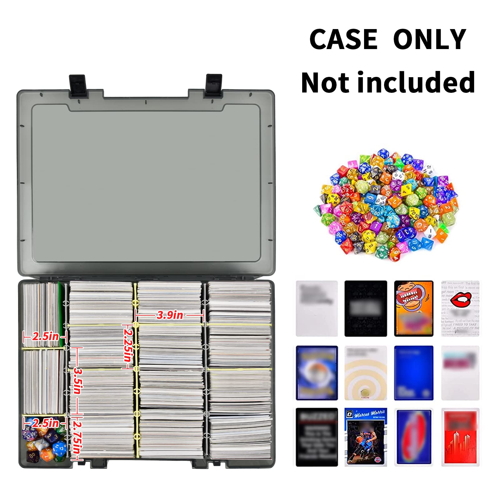 투명 트레이딩 카드 보관함 2300+ 카드 정리함 12 - Trading Card Binder 리뷰 및 가격