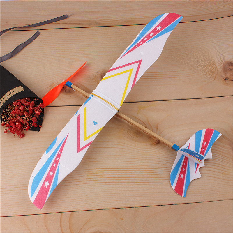 5/10Pcs 고무 밴드 구동 비행기 모델 글라이더 비 - Model Airplane Plastic 리뷰 및 가격