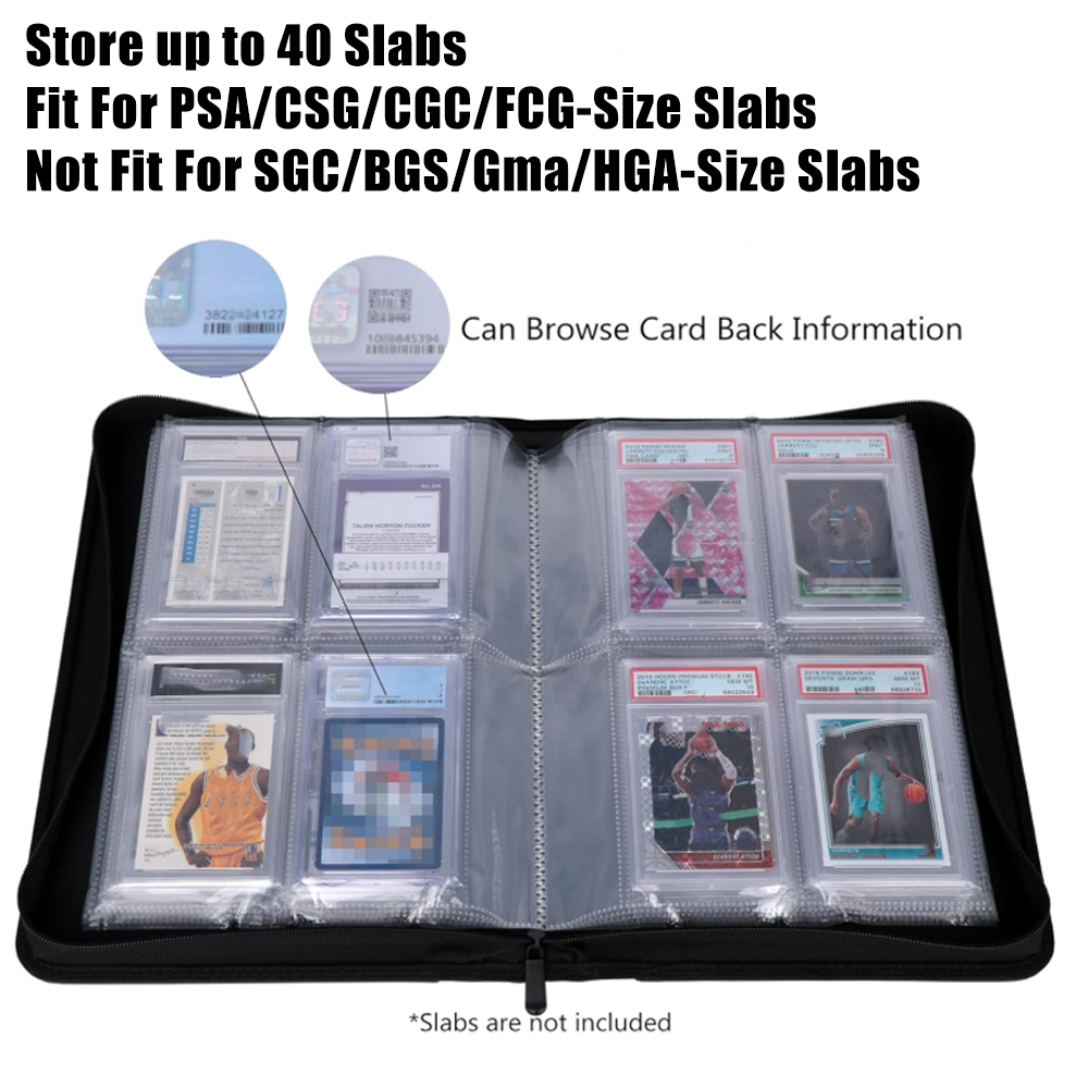 등급 카드 바인더, PSA 슬래브 40개 수납 가능,  - Trading Card Binder 리뷰 및 가격