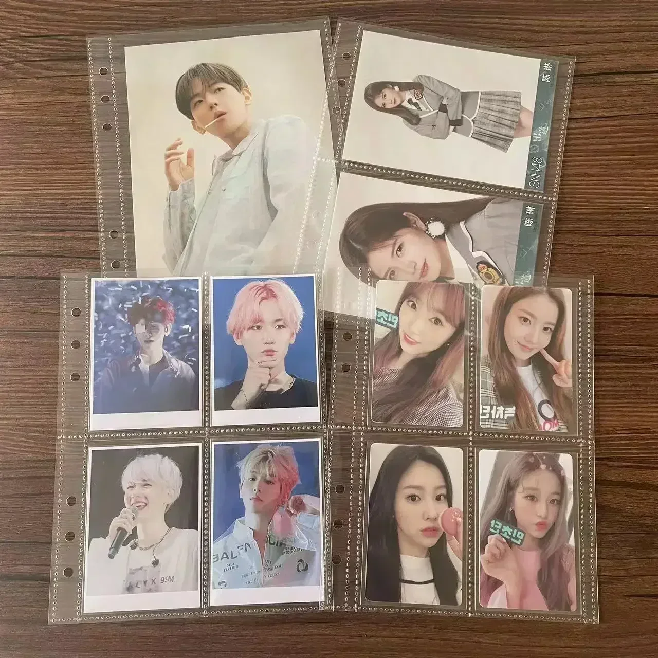 1-4 그리드 투명 포토카드 바인더 내부 페이지 멀티  - Trading Card Binder 리뷰 및 가격