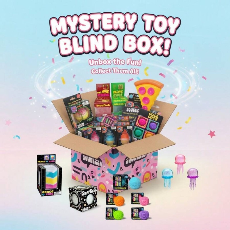 2026 핫 큐트 큐브 & 오션 스퀴시 블라인드 박스, - Mystery Box Blind Bag 리뷰 및 가격